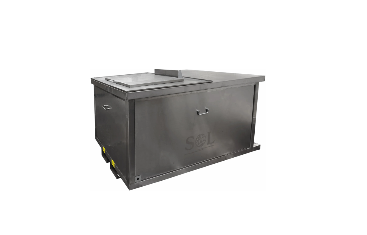 Special ultrasonic cleaning system for post disaster